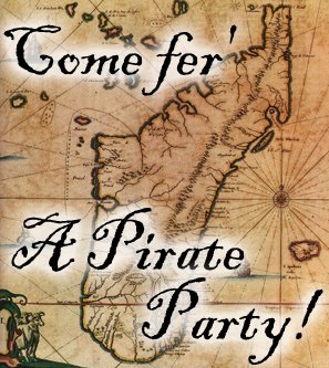 Free Party Invitations on Free Pirate Theme Party Invitations Fronts